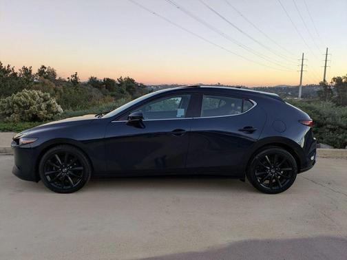 Deep Crystal Blue Mica 2019 Mazda Mazda3 FWD w/Premium Package