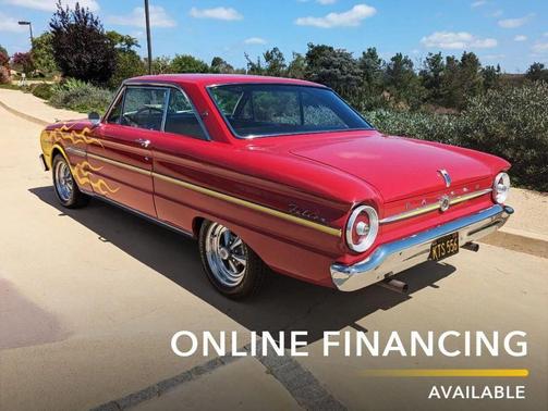 Red w/flames 1963 Ford Falcon Sprint