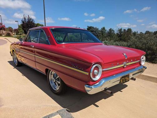 Red w/flames 1963 Ford Falcon Sprint