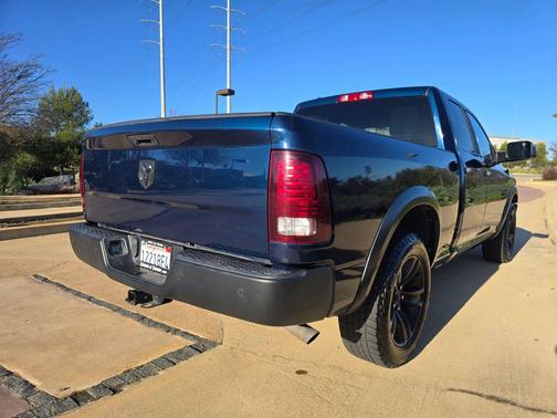 Patriot Blue Pearlcoat 2022 RAM 1500 Classic Warlock Quad Cab 4x2 6'4' Box