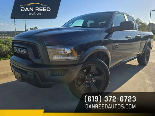 Patriot Blue Pearlcoat 2022 RAM 1500 Classic Warlock Quad Cab 4x2 6'4' Box