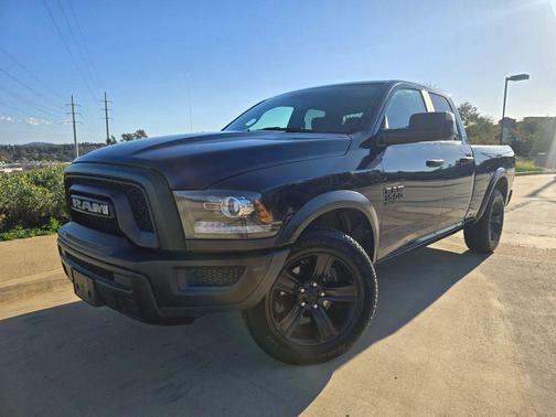 Patriot Blue Pearlcoat 2022 RAM 1500 Classic Warlock Quad Cab 4x2 6'4' Box