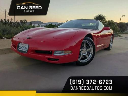 Red 2002 Chevrolet Corvette Base