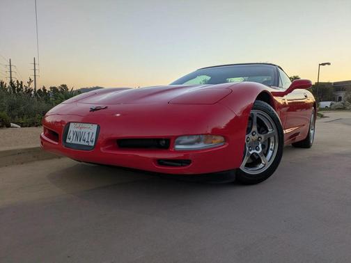 Red 2002 Chevrolet Corvette Base