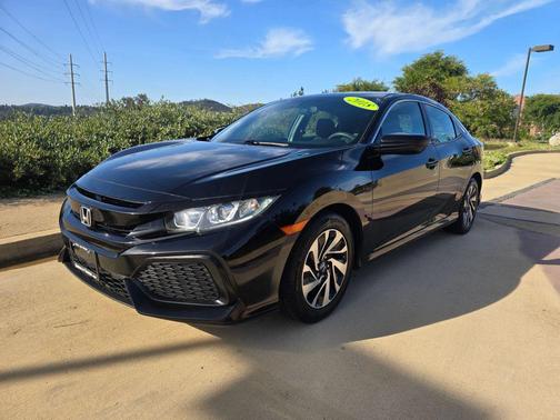Crystal Black Pearl 2018 Honda Civic LX