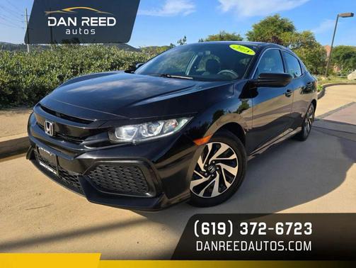 Crystal Black Pearl 2018 Honda Civic LX