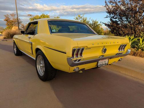 Yellow 1967 Ford Mustang Base