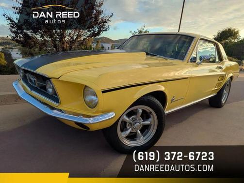 Yellow 1967 Ford Mustang Base