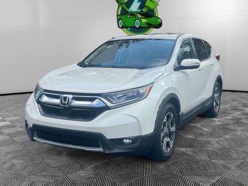 White Diamond Pearl 2017 Honda CR-V EX