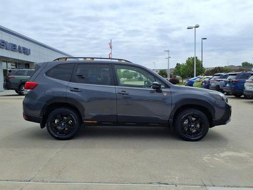 Gray Metallic 2023 Subaru Forester Wilderness