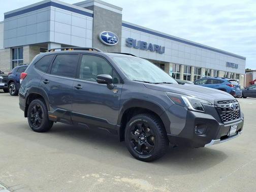 Gray Metallic 2023 Subaru Forester Wilderness