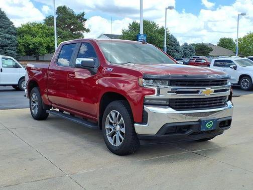 Cherry Red Tintcoat 2021 Chevrolet Silverado 1500 LT