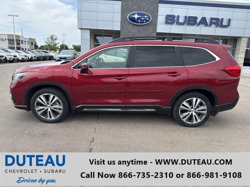 Crimson Red Pearl 2022 Subaru Ascent Limited 7-Passenger