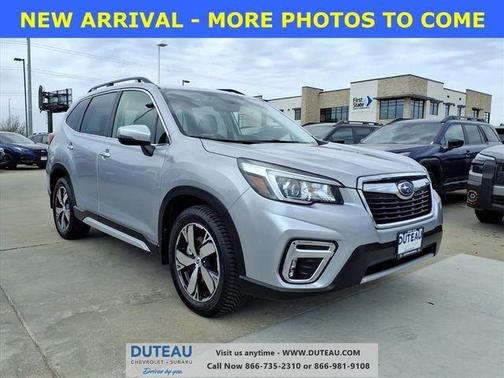 Ice Silver 2019 Subaru Forester Touring