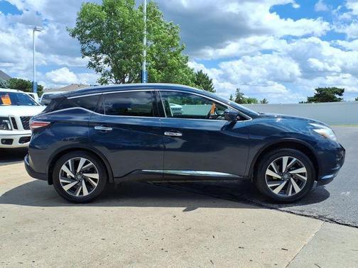 Arctic Blue Metallic 2018 Nissan Murano Platinum