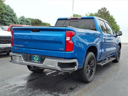 Glacier Blue Metallic 2022 Chevrolet Silverado 1500 LTZ