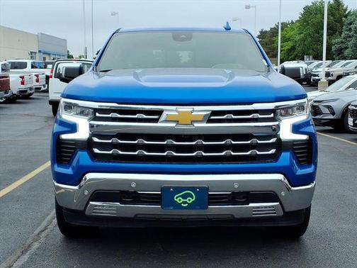 Glacier Blue Metallic 2022 Chevrolet Silverado 1500 LTZ