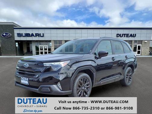 Black / Silver 2026 Subaru Forester Sport