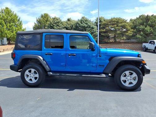 Hydro Blue Pearlcoat 2022 Jeep Wrangler Unlimited Sport