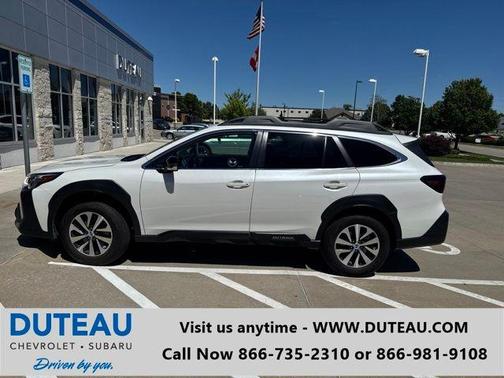 Crystal White 2024 Subaru Outback Premium