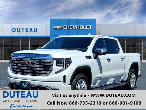 White Frost Tricoat 2024 GMC Sierra 1500 Denali