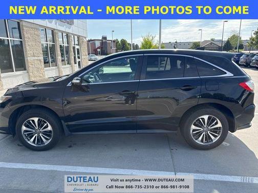 Crystal Black Pearl 2016 Acura RDX Advance Package