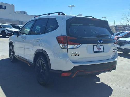 Crystal White Pearl 2023 Subaru Forester Sport
