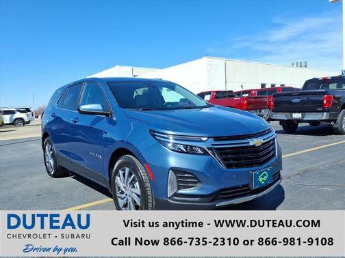 Lakeshore Blue Metallic 2024 Chevrolet Equinox 1LT
