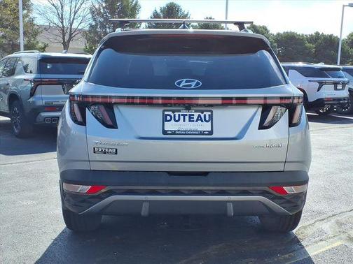 Shimmering Silver 2022 Hyundai TUCSON Hybrid Limited