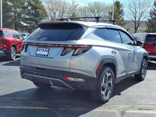 Shimmering Silver 2022 Hyundai TUCSON Hybrid Limited