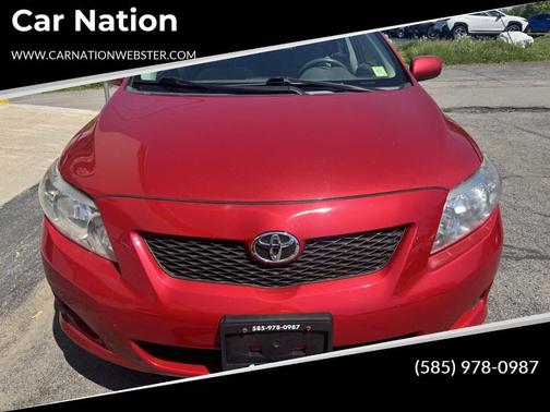 Barcelona Red Metallic 2010 Toyota Corolla LE