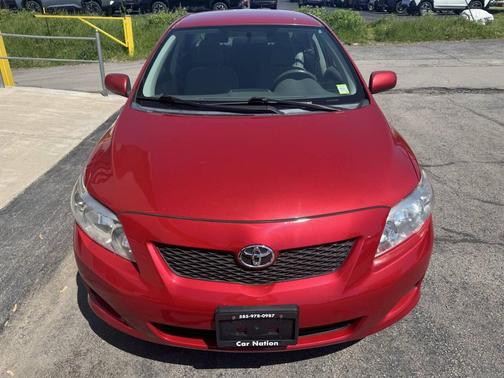 Barcelona Red Metallic 2010 Toyota Corolla LE