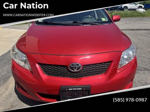 Barcelona Red Metallic 2010 Toyota Corolla LE