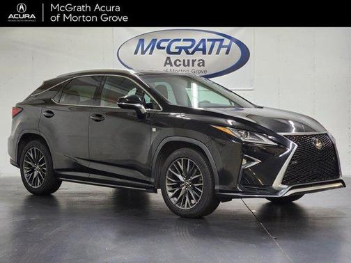 Obsidian Black 2016 Lexus RX 350 F Sport