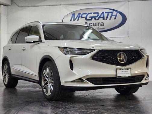 Platinum White Pearl 2023 Acura MDX Advance