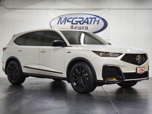 Platinum White Pearl 2025 Acura MDX A-Spec