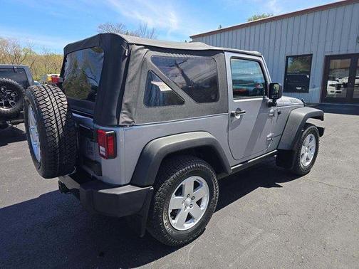 Billet Silver Metallic Clearcoat 2015 Jeep Wrangler Sport