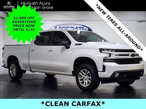 Summit White 2019 Chevrolet Silverado 1500 RST