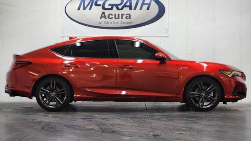 Performance Red Pearl 2025 Acura Integra A-Spec Technology