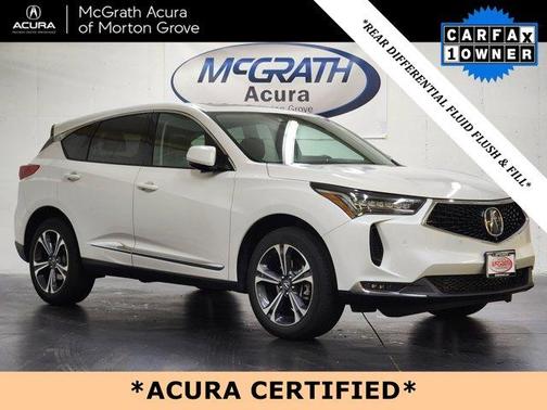 Platinum White Pearl 2023 Acura RDX Advance Package