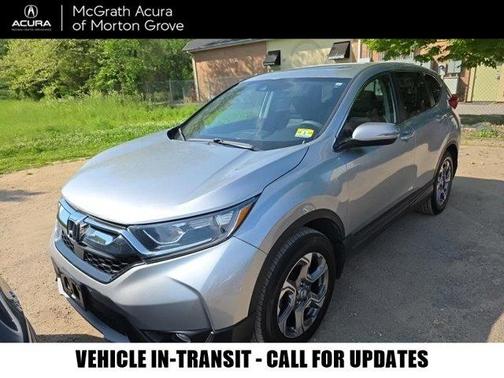 Silver Black 2018 Honda CR-V EX