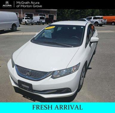Taffeta White 2015 Honda Civic LX