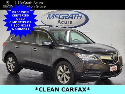 2016 Acura MDX 3.5L w/Advance & Entertainment Pkgs
