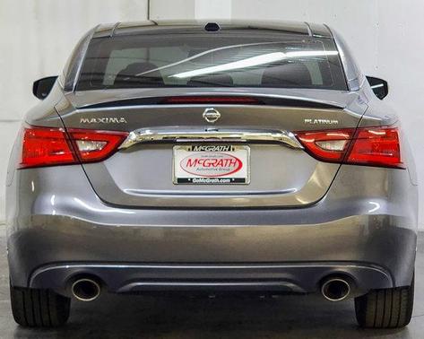 Gun Metallic 2016 Nissan Maxima 3.5 Platinum