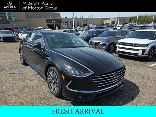 Onyx Black 2023 Hyundai SONATA Hybrid SEL