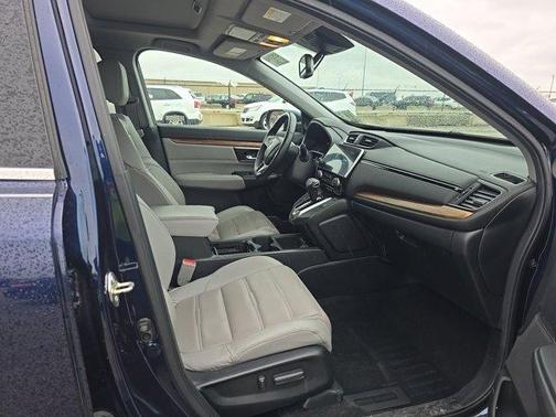 Blue Black 2018 Honda CR-V Touring