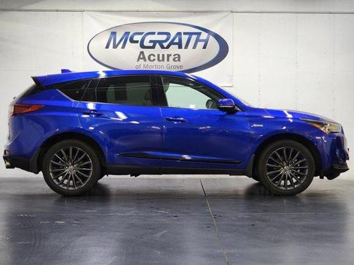 Apex Blue Pearl 2023 Acura RDX A-Spec Advance