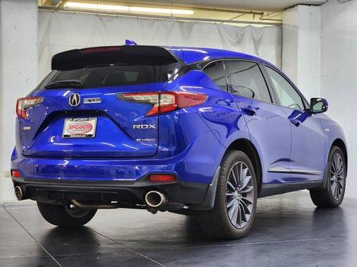 Apex Blue Pearl 2023 Acura RDX A-Spec Advance