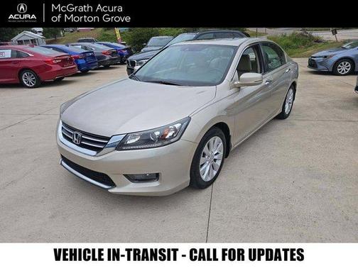 Gold / Tan 2015 Honda Accord EX-L