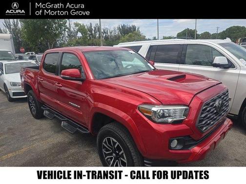 Barcelona Red Metallic 2021 Toyota Tacoma TRD Sport